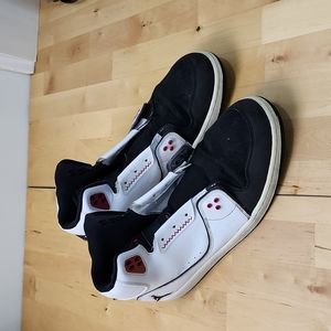 Nike Air Jordan 1 Flight 2 White Black Size 14